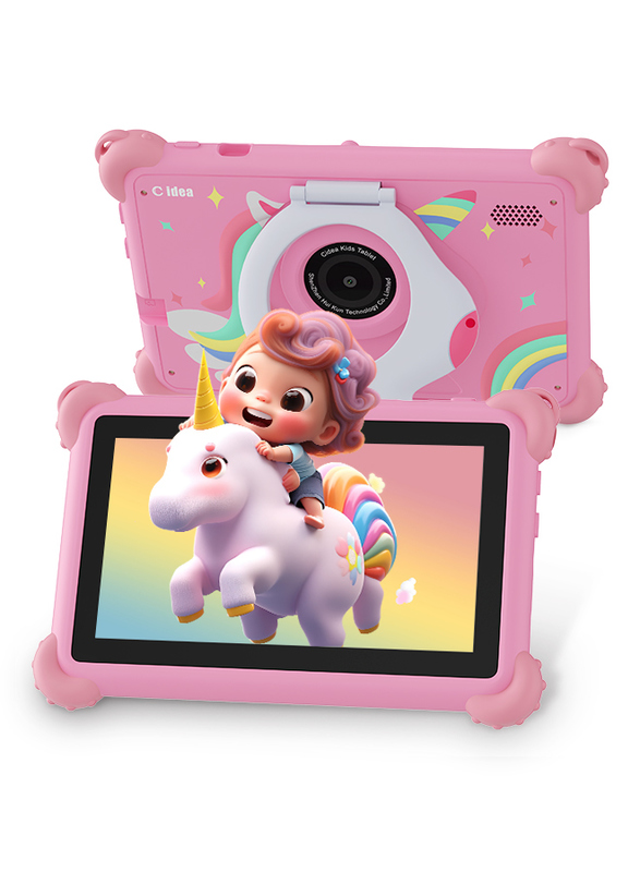 C Idea 7 pulgadas Android 14 tableta inteligente educativa para estudiantes CM88 rosa