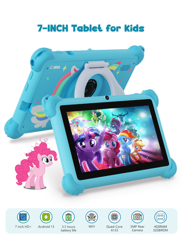 C Idea Tableta Inteligente Educativa Android 14 de 7 Pulgadas Para Estudiantes CM88 azul
