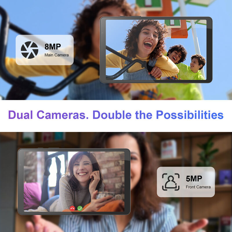 C idea 8 pulgadas Smart Tablet PC con teclado 8 GB de RAM + 512 ROM 800 * 1340 IPS incell Pantalla táctil Negro CM866