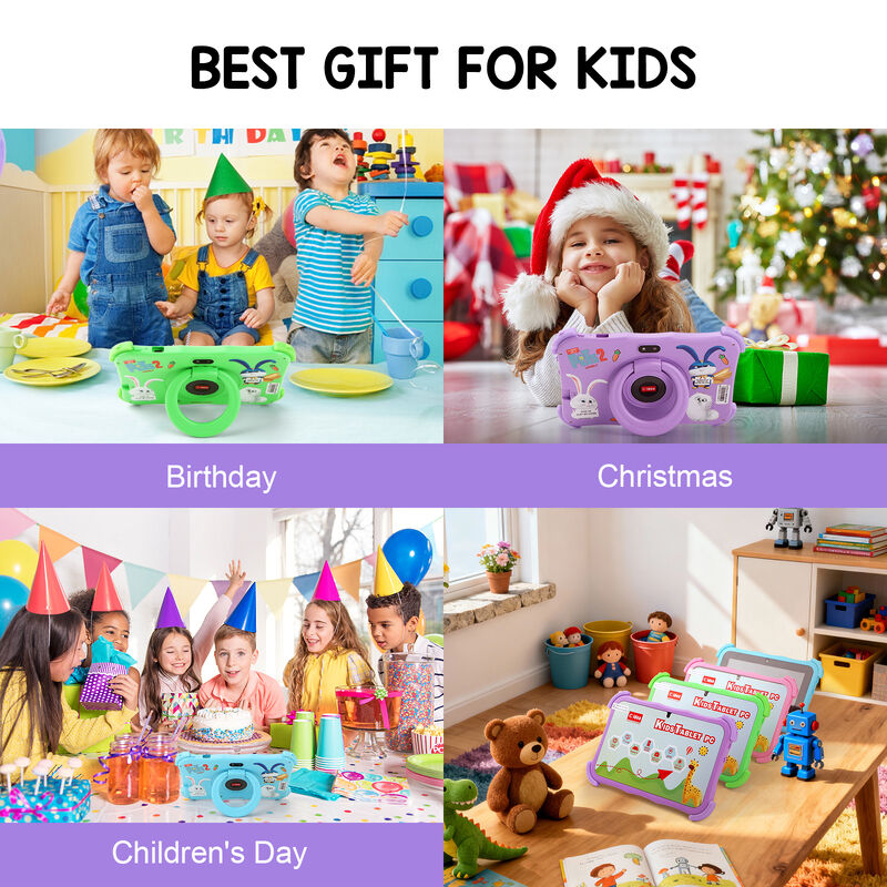 C idea Youth 7 Inch Tablet Android 16 with tf card slot, WiFi,8GB +256GB, 1024*600 CM89