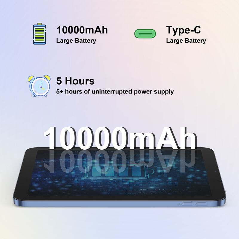 C idea 10.1 pulgadas Android WiFi pantalla táctil azul Tablet PC con teclado 5G Cuádruple núcleo CM10017Air