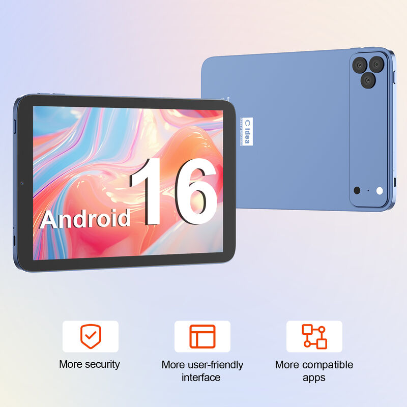 C idea 10.1 pulgadas Android WiFi pantalla táctil azul Tablet PC con teclado 5G Cuádruple núcleo CM10017Air