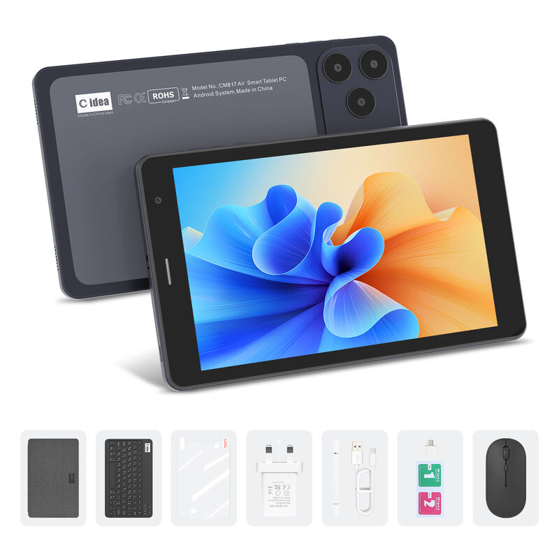 C Idea 8 pulgadas Android 16 Tablet 8 GB de RAM 512 GB de ROM Modelo CM817 aire