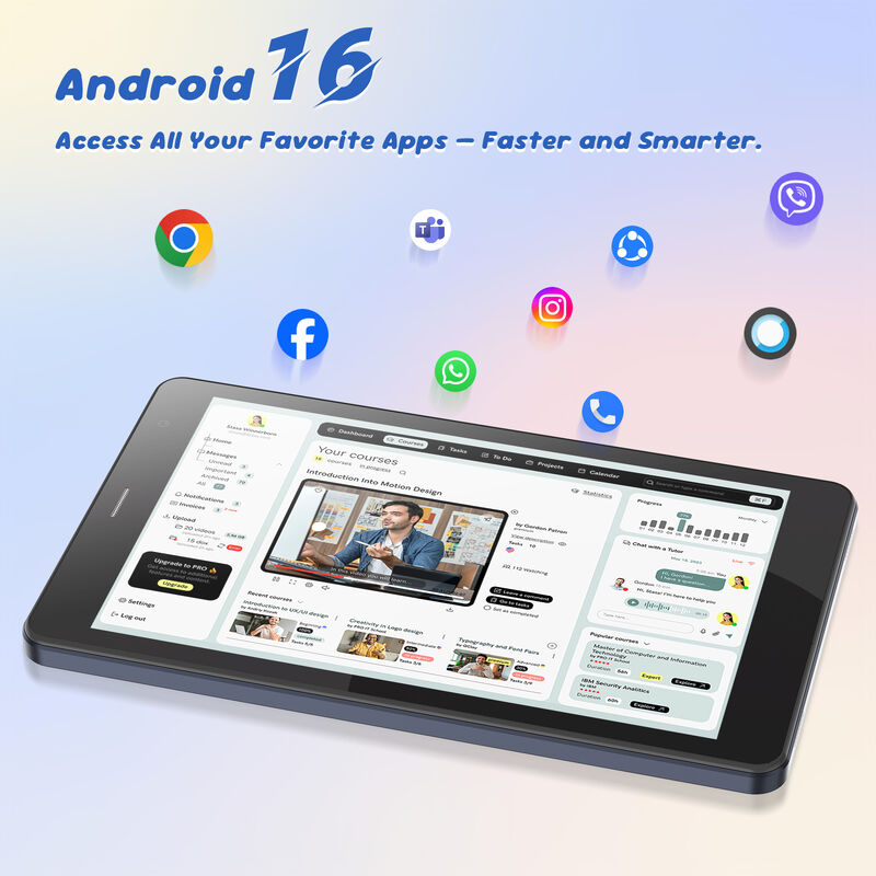 C Idea 8 pulgadas Android 16 Tablet 8 GB de RAM 512 GB de ROM Modelo CM817 aire