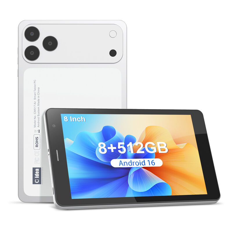 C Idea 8 pulgadas Android 16 Tablet 8 GB de RAM 512 GB de ROM Modelo CM817 aire