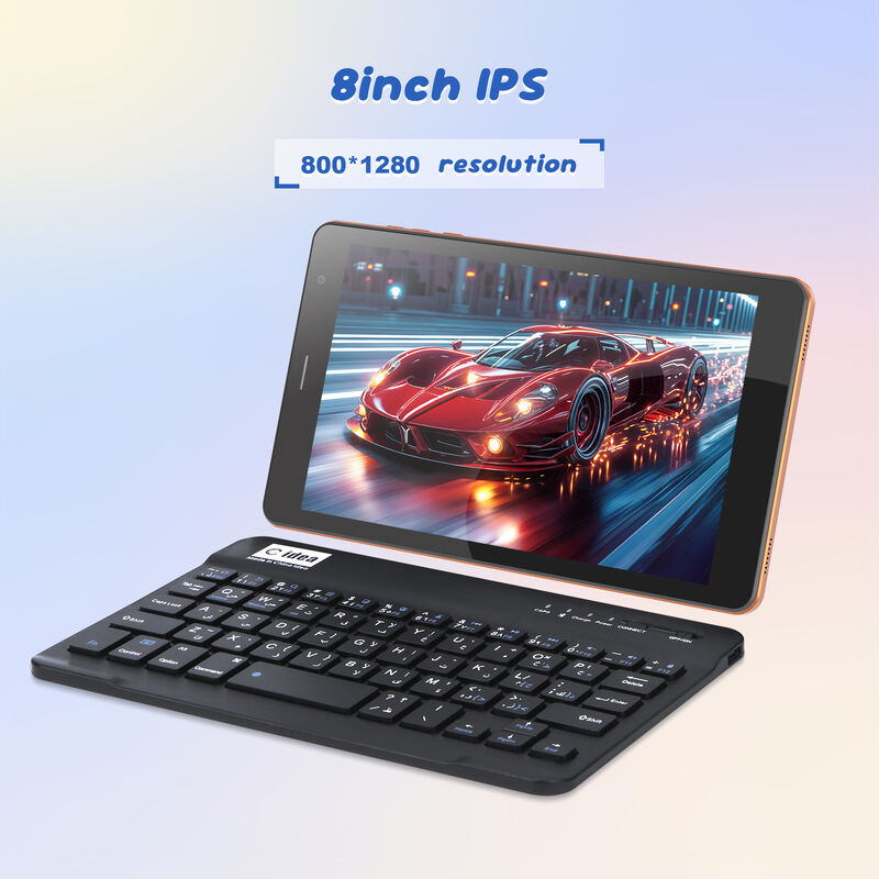 C idea 7 pulgadas Wifi Tablet con funda 8+256GB Almacenamiento Procesador Quad Core Pantalla táctil IPS 600x1024 CM517 air