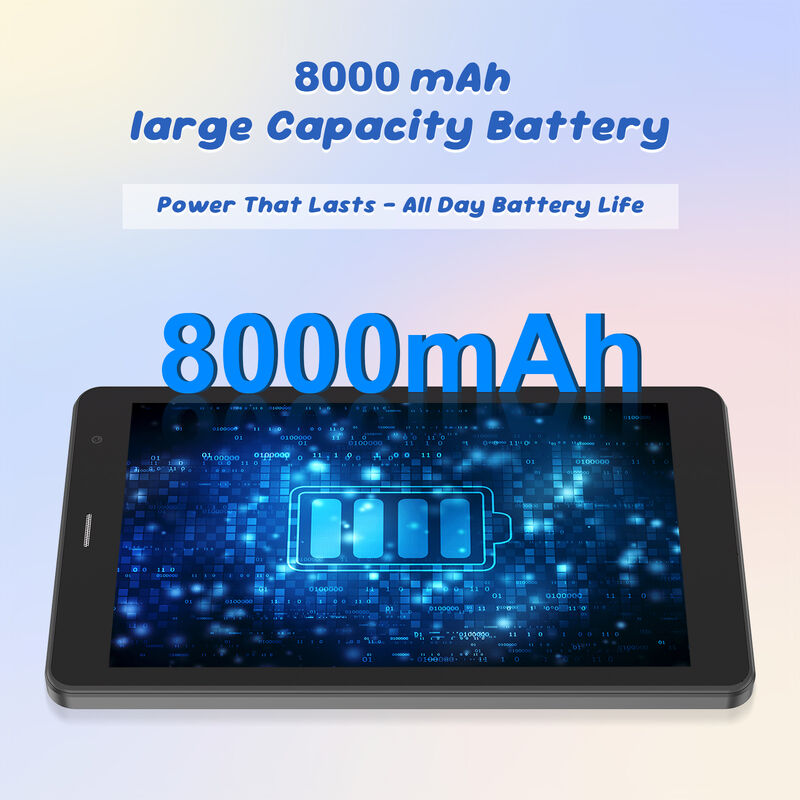 C idea 7 pulgadas Wifi Tablet con funda 8+256GB Almacenamiento Procesador Quad Core Pantalla táctil IPS 600x1024 CM517 air