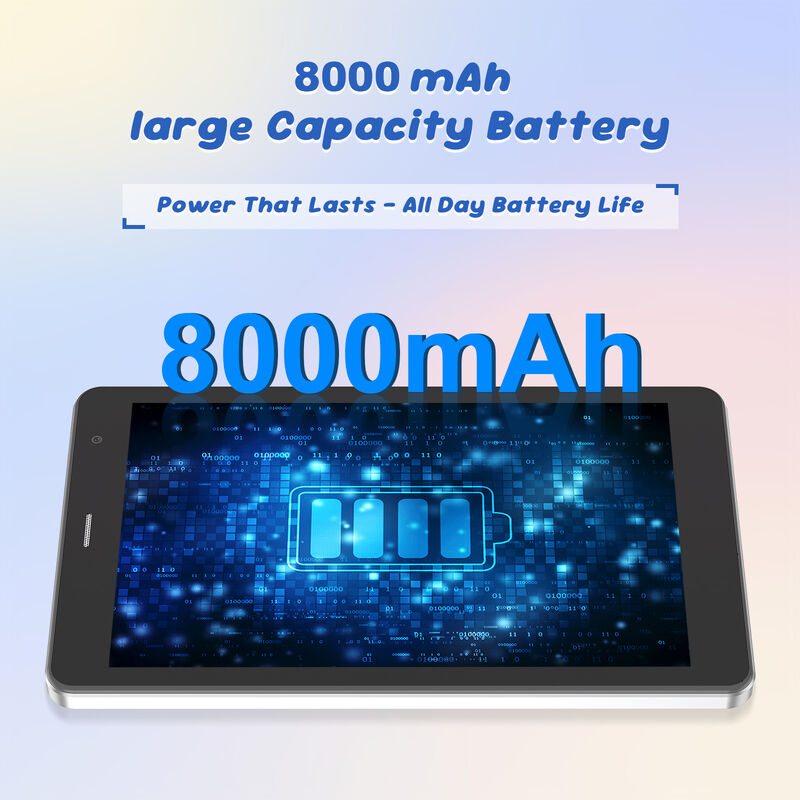 C idea 7 pulgadas Wifi Tablet con funda 8+256GB Almacenamiento Procesador Quad Core Pantalla táctil IPS 600x1024 CM517 air
