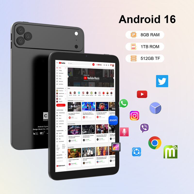 Tablet PC C Idea de 10.1 pulgadas con SIM WIFI Android para Educación CM10017air Negro