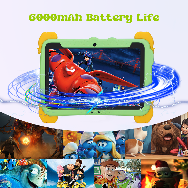 Tableta Android C Idea de 10.1 pulgadas, 4GB de RAM, 64GB de ROM, Tablet Kidspad P1100