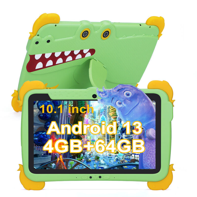 C idea Kids Tab 10.1 pulgadas Android 13 Tablet para niños 4GB RAM 64GB ROM Protección ocular pantalla táctil para niños de 3-8 años