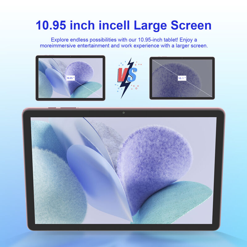 C Idea 10.95 pulgadas Tablet Android con doble cámara Tablet Wi-Fi Con pantalla capacitiva Tablet de 8 GB de RAM 1 TB de ROM Tablet de uso comercial (rosa)