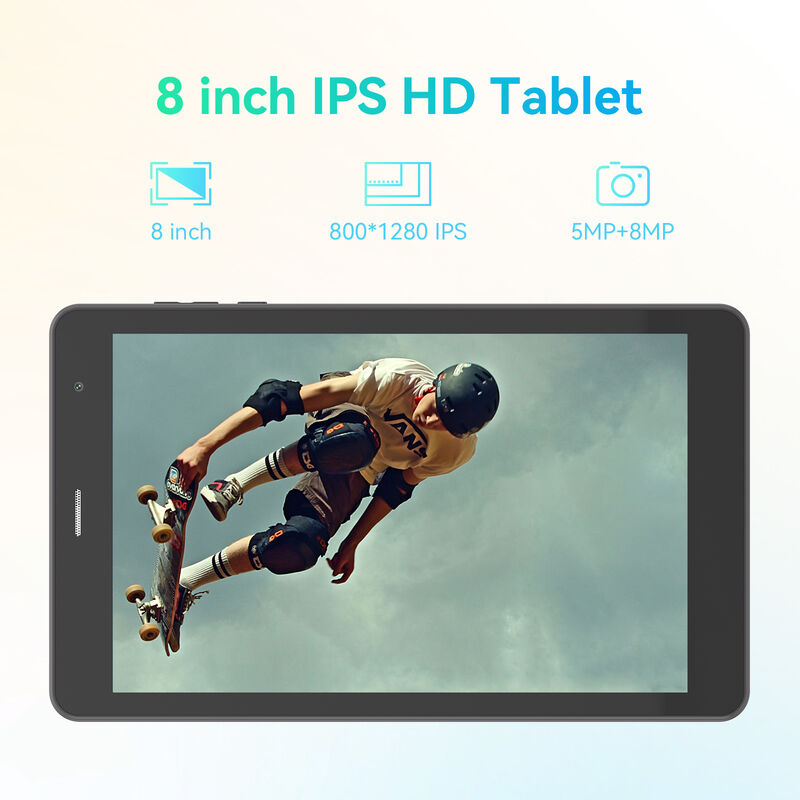 Tablet PC empresarial C Idea de 8 pulgadas Android 15 Wi-Fi HD Resolución de pantalla capacitiva 8 GB de RAM 512 GB de ROM Entretenimiento y uso empresarial (negro)