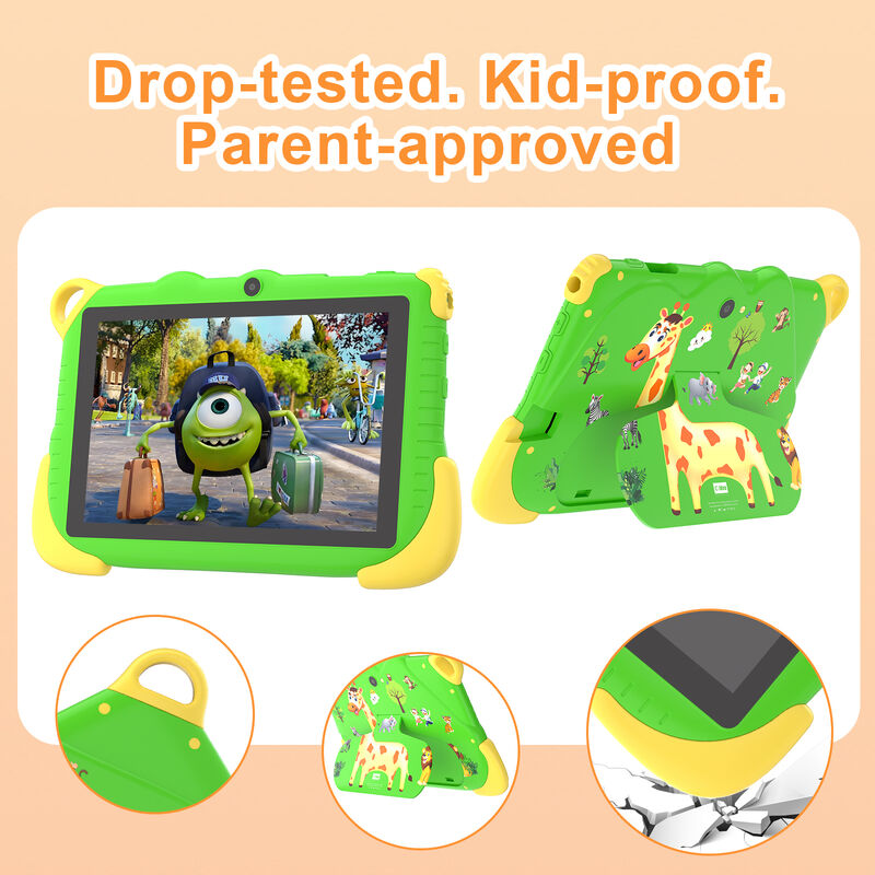 C idea Tablet educativo portátil para estudiantes 8 GB de RAM 256 GB de ROM Larga duración de la batería CM78-verde