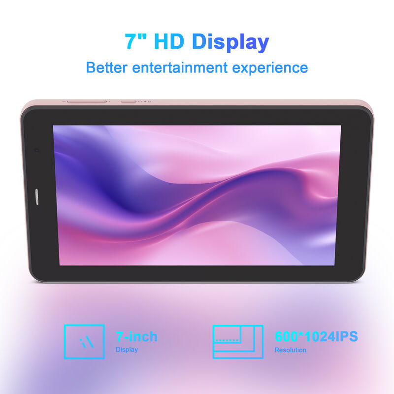 C Idea Tablet de negocios de 7 pulgadas Android 13 8 GB de RAM 512 GB de ROM Wi-Fi con doble cámara y pantalla capacitiva CM518 Pro (rosa)