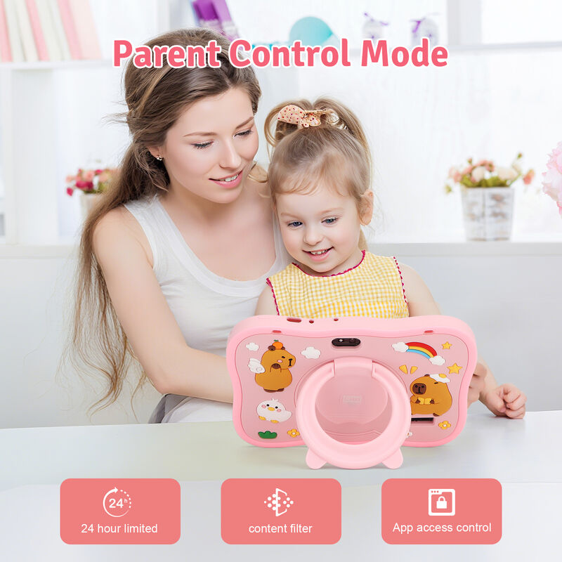 C idea Youth Tablet de 7 pulgadas Android 15 con ranura para tarjetas tf, WiFi, 6GB + 128GB, 1024 * 600 IPS incell CM66