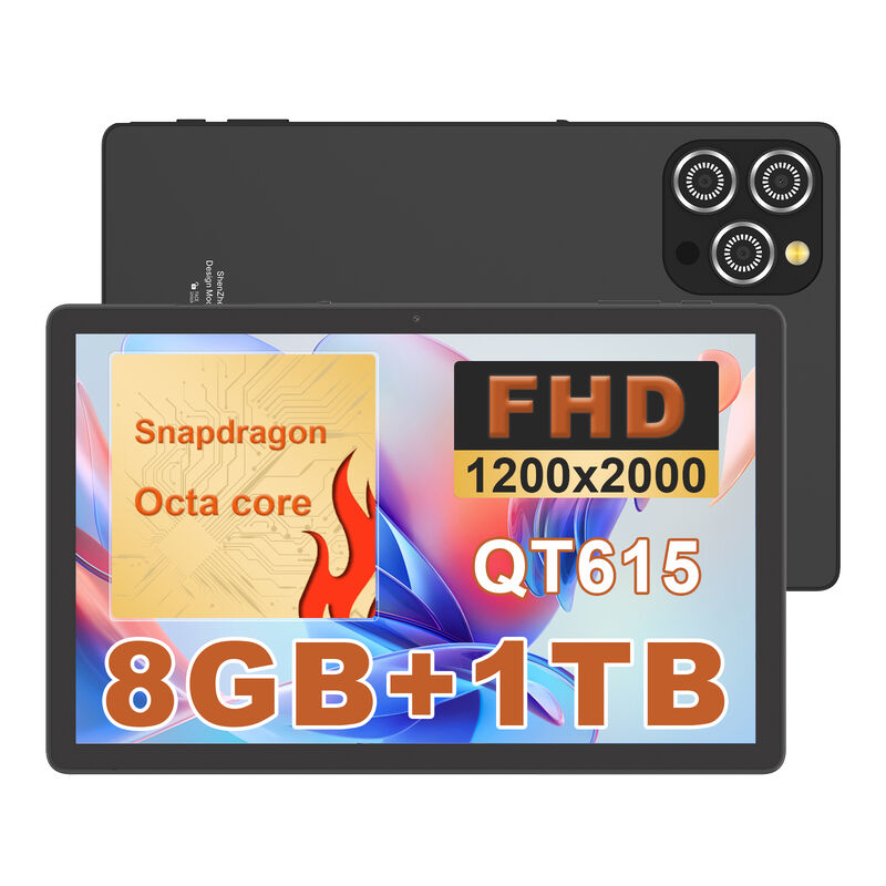C Idea CM10016 Plus 10.36 pulgadas Android 16 Business Tablet 8-Core 8GB 1TB de almacenamiento FHD computadora de pantalla táctil (Negro)