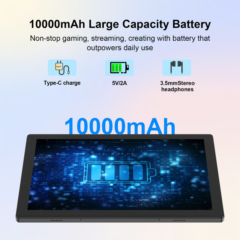 C Idea CM9000 Ultra 10,1 pulgadas Tablet PC Android 16 Octa Core Procesador Qualcomm Pantalla capacitiva HD para uso profesional con teclado